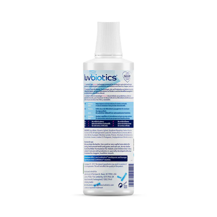 Luvbiotics Probiotic Luvbiotics Fluoride Free Mouthwash detail 2