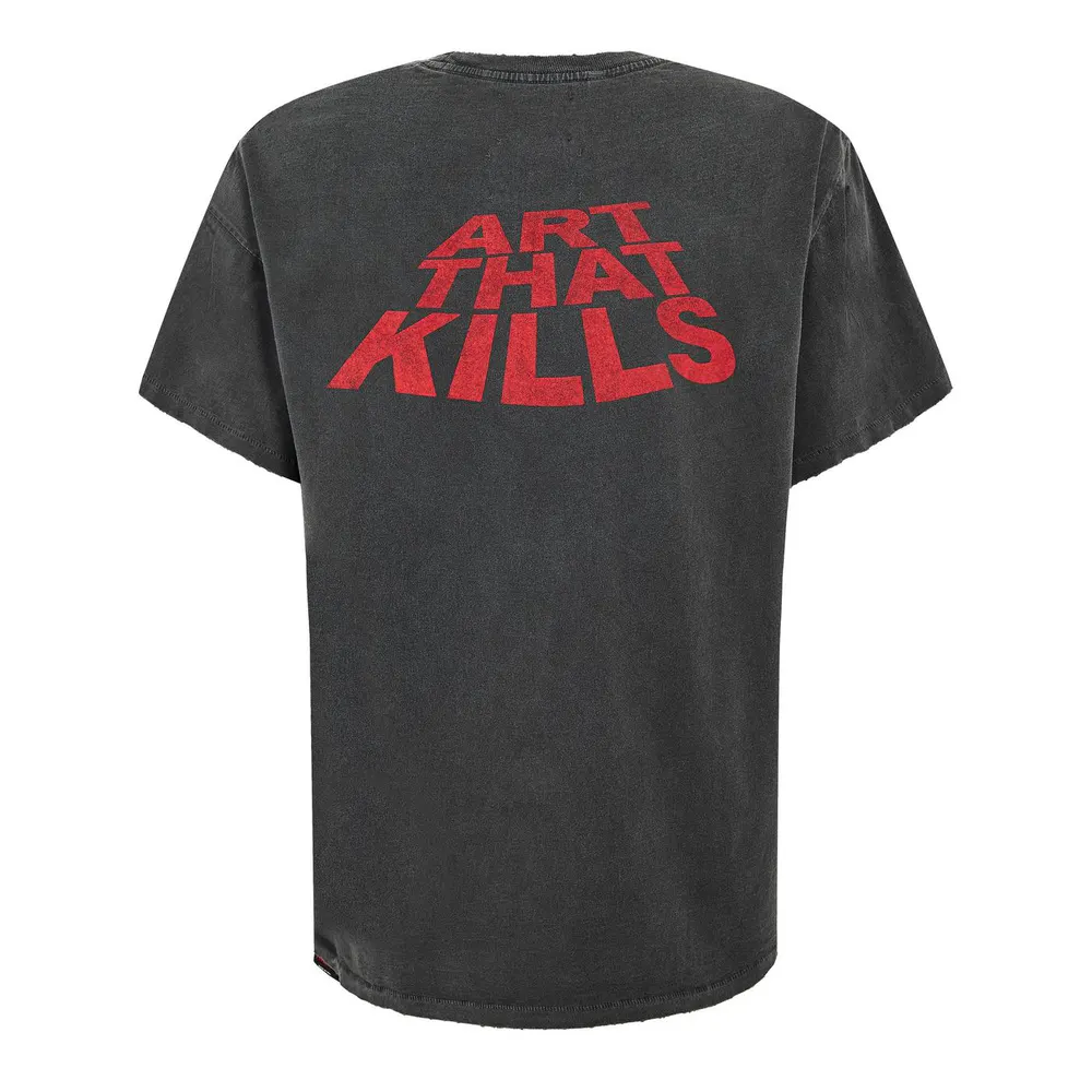 Gallery Dept Men's Dont Die T-Shirt in Vintage Black, additional product view 2