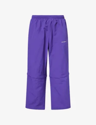AWAKE NY Reversible Logo-Print Shell Jogging Bottoms