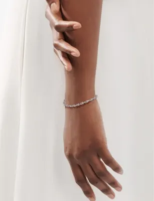 TIFFANY & CO Tiffany HardWear sterling-silver link bracelet - M detail 2