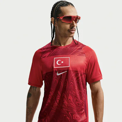 Nike Turkey 2026 Stadium Home Men's Nike Dri-FIT Football Replica Shirt - Sport Red/Team Red/White