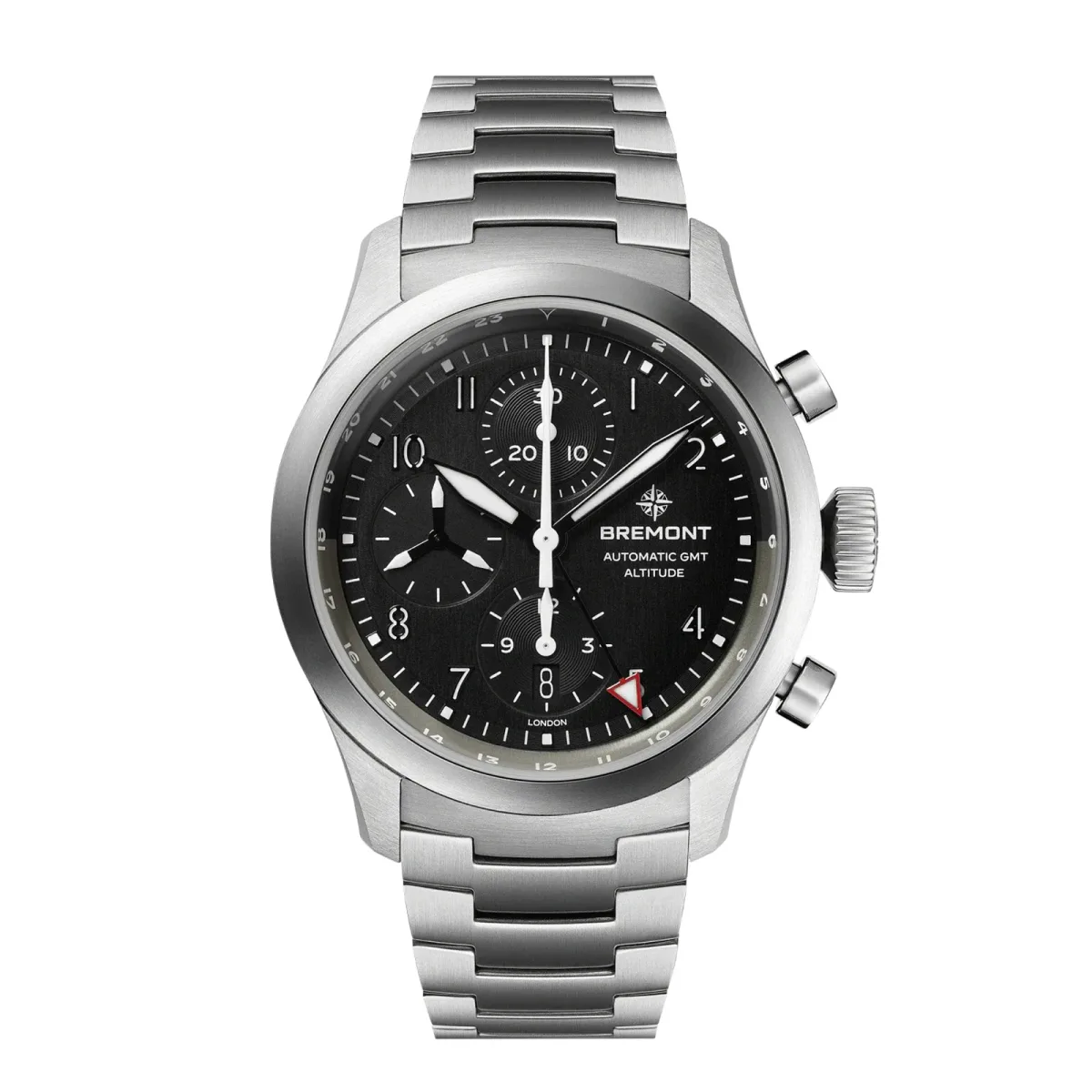 Bremont Altitude Chronograph GMT 42mm Mens Watch Black