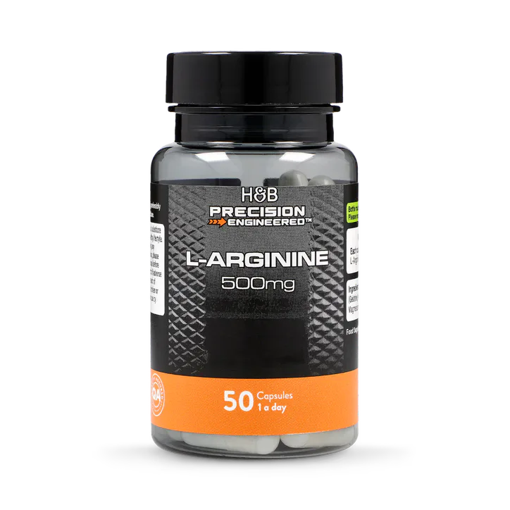 Precision Engineered L-Arginine 500mg 50 Capsules