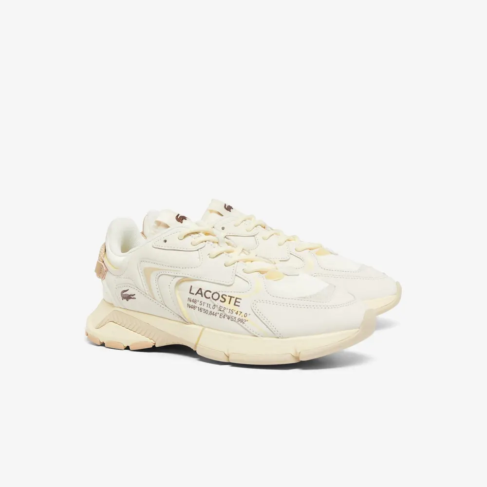 Lacoste L003 Neo Trainers in Off White, additional product view 2