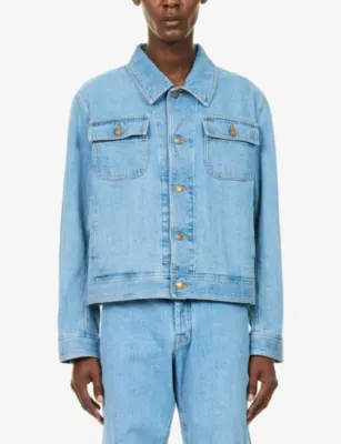 THOM BROWNE Backstrap denim jacket detail 3