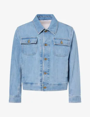 THOM BROWNE Backstrap denim jacket