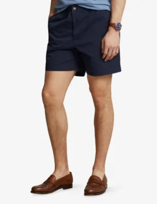 POLO RALPH LAUREN Polo Prepster Logo-Embroidered Stretch-Cotton Shorts detail 3