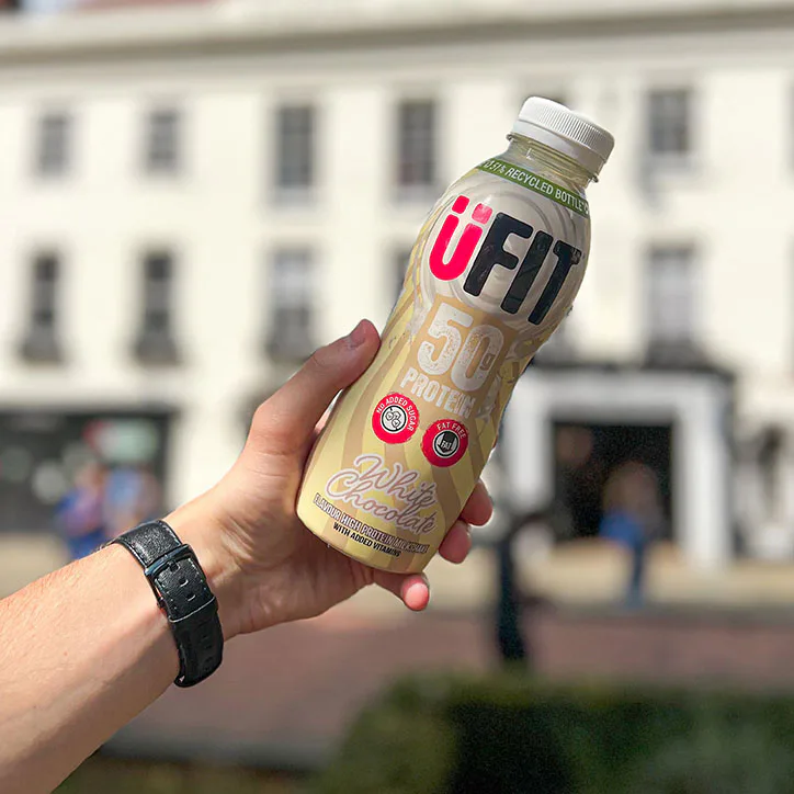UFIT High Protein Shake White Chocolate 500ml detail 3