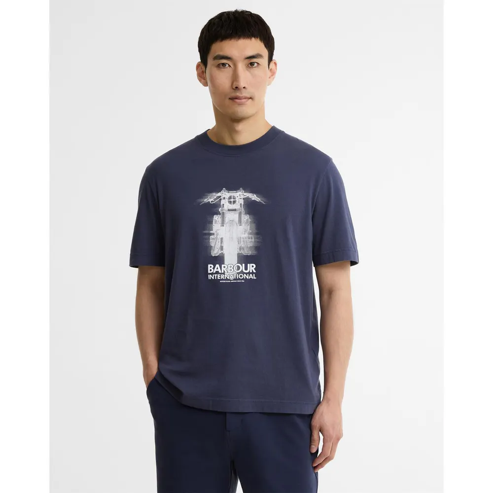 Barbour International Men's T-Shirt detail 2