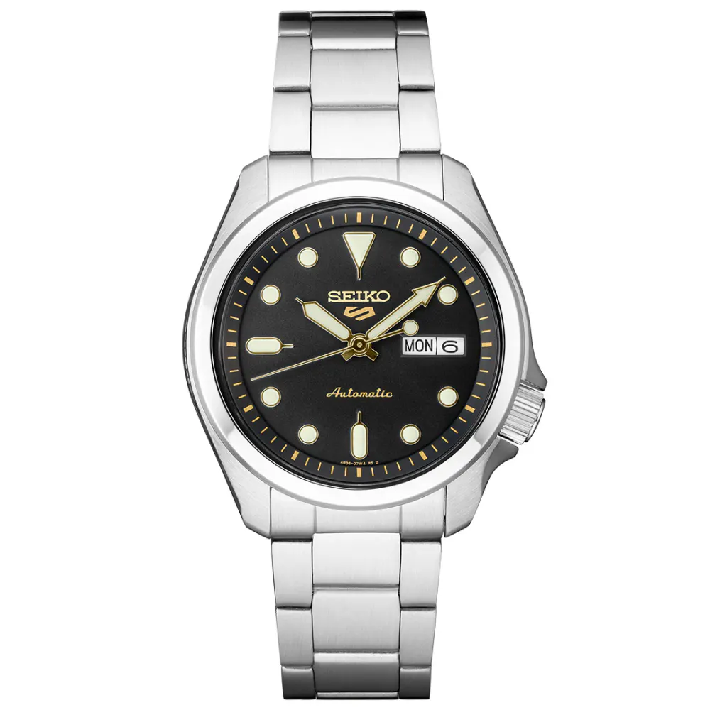 Seiko 5 Sports 5 Sports 40mm Mens Watch Black detail 3