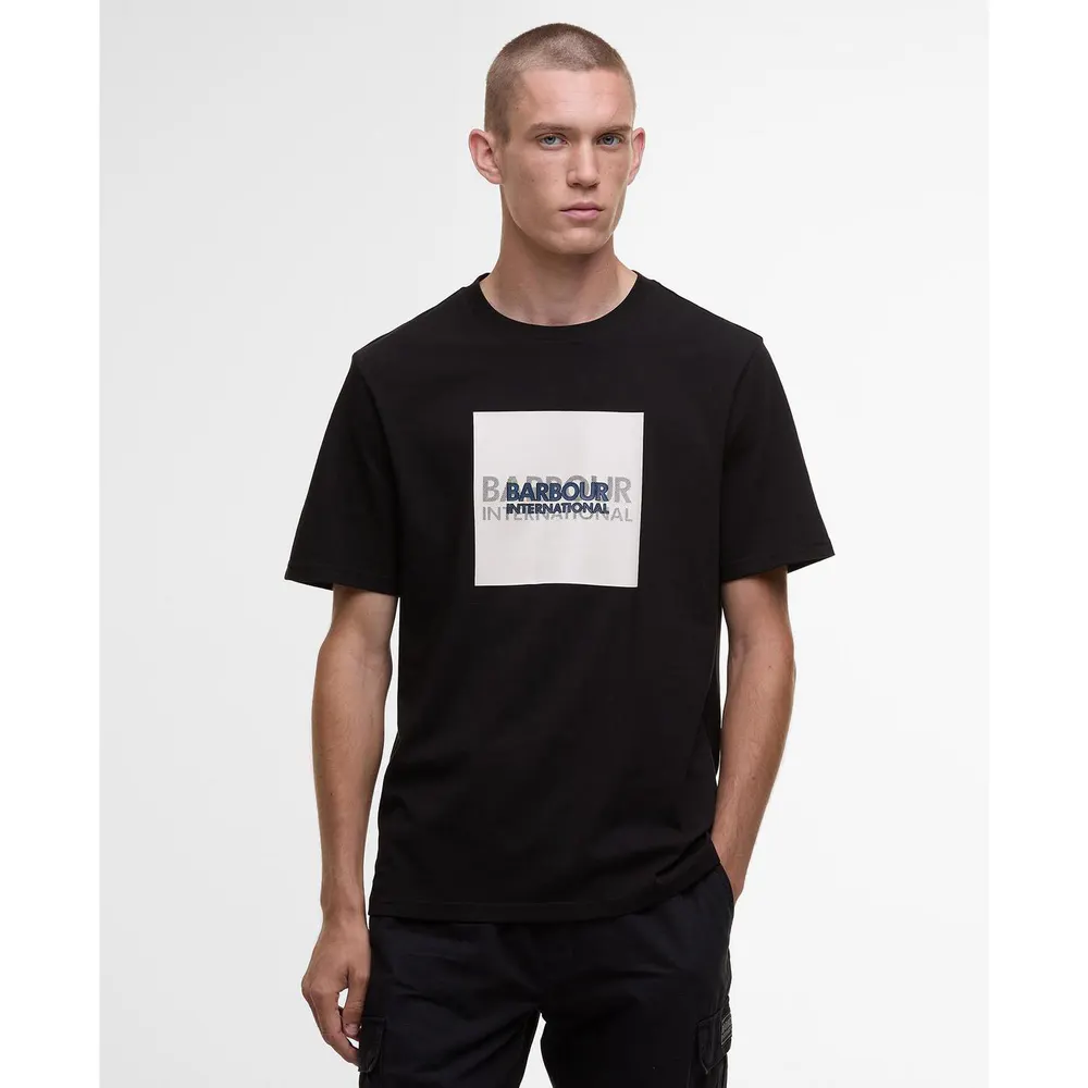 Barbour International Mens Moakes T-Shirt detail 2