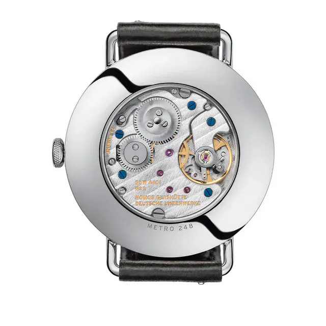 NOMOS Glashutte Metro Date Power Reserve in White, additional product view 2