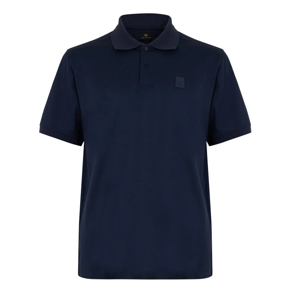 Belstaff Men's Steel Short Sleeve Polo Shirt