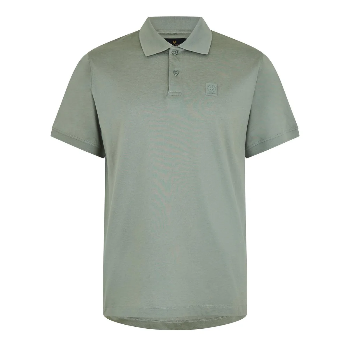 Belstaff Men's Steel Short Sleeve Polo Shirt