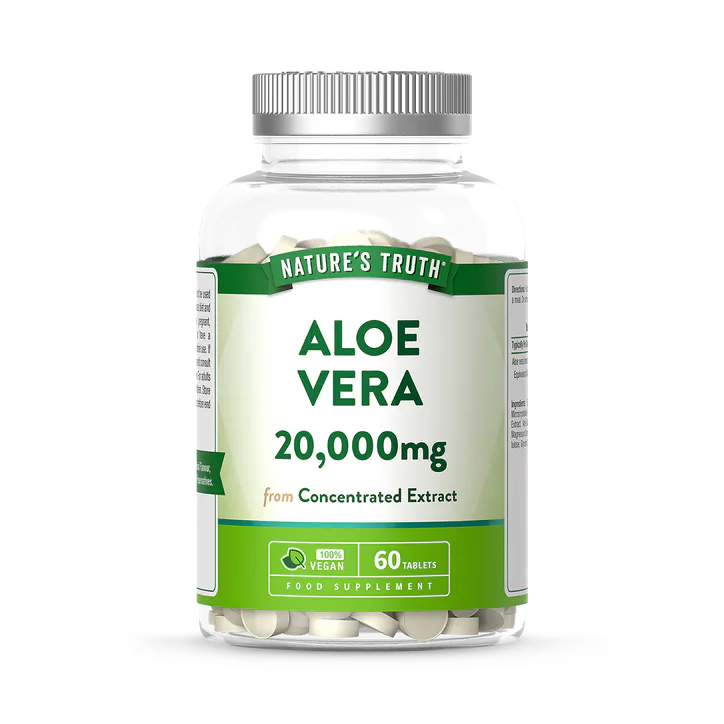 Nature's Truth Aloe Vera 20,000mg 60 Tablets