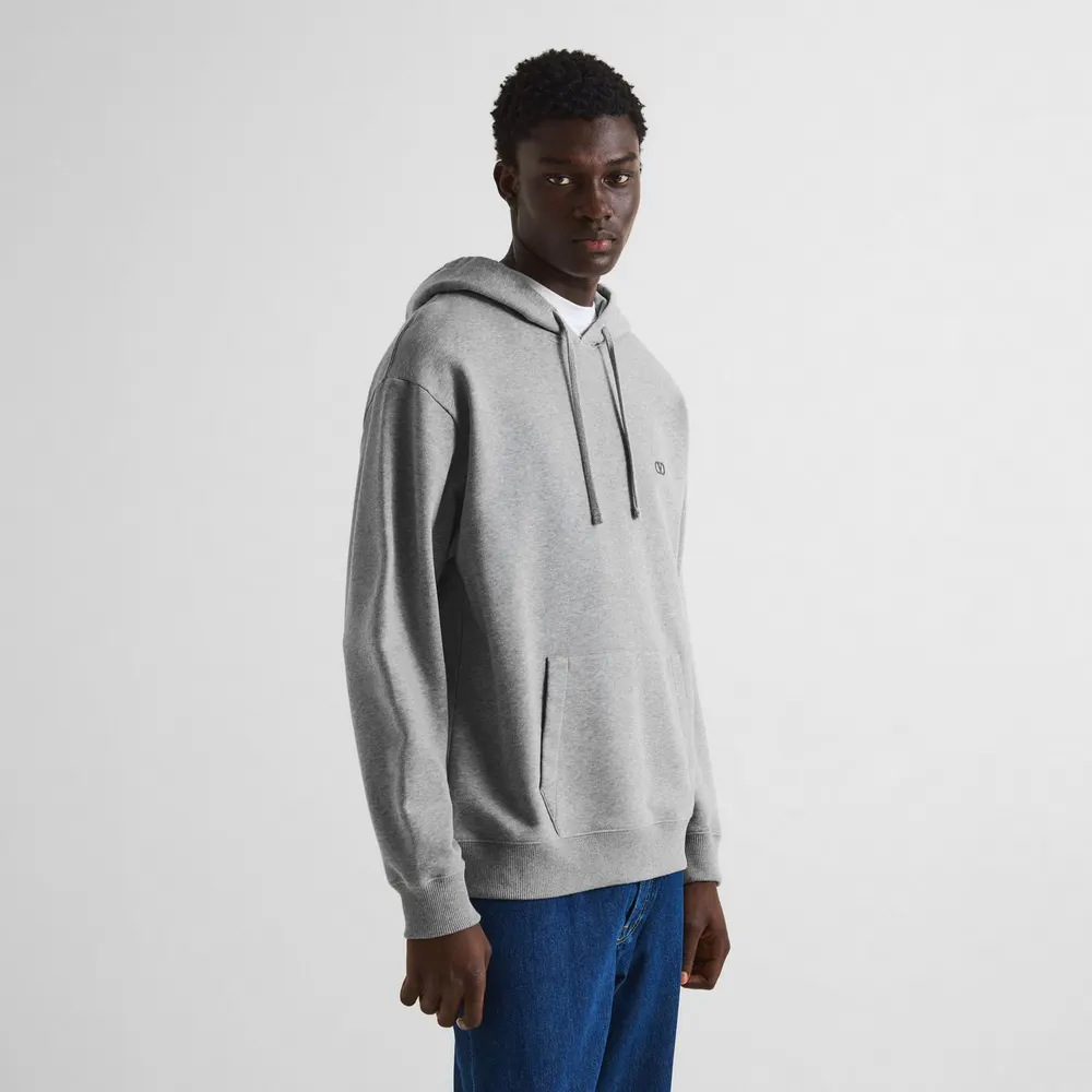 Valentino Val Sig Logo Hdy Sn64 in Grey, additional product view 3