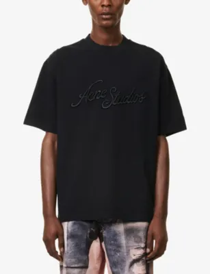 ACNE STUDIOS Venice Logo Cotton T-shirt - XXL/XL detail 3