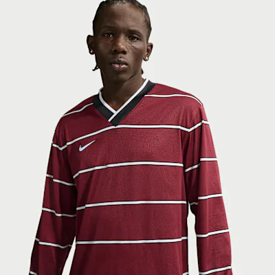 Nike Energy Men's Dri-FIT Soccer Long-Sleeve Football Top - Team Red/Off-Noir/Summit White/Summit White
