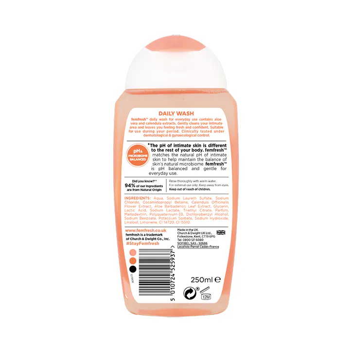 Femfresh Daily Wash 250ml, additional product view 2
