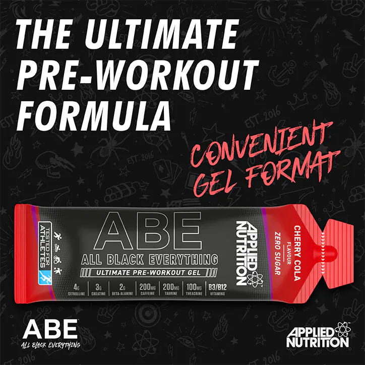 Applied Nutrition ABE Ultimate Pre Workout Gel Cherry Cola 60g, additional product view 2