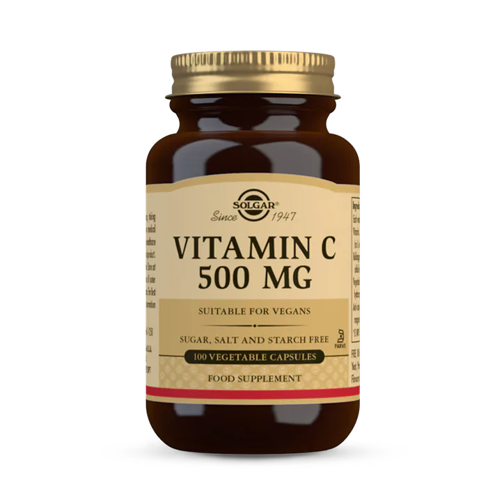 Solgar Vitamin C 500mg Vegetable 100 Capsules