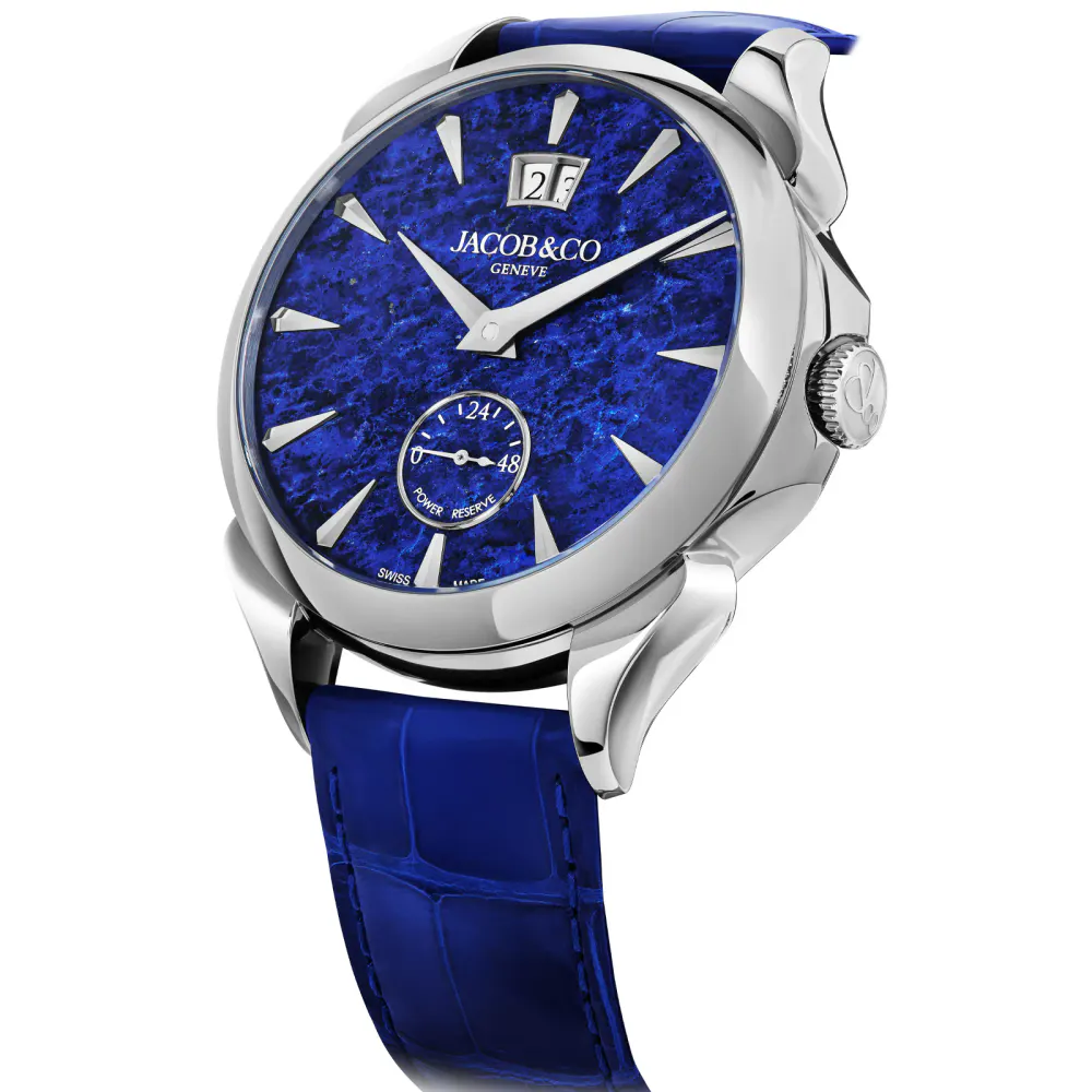 Jacob & Co Palatial Classic Stainless Steel in Blue, additional product view 2
