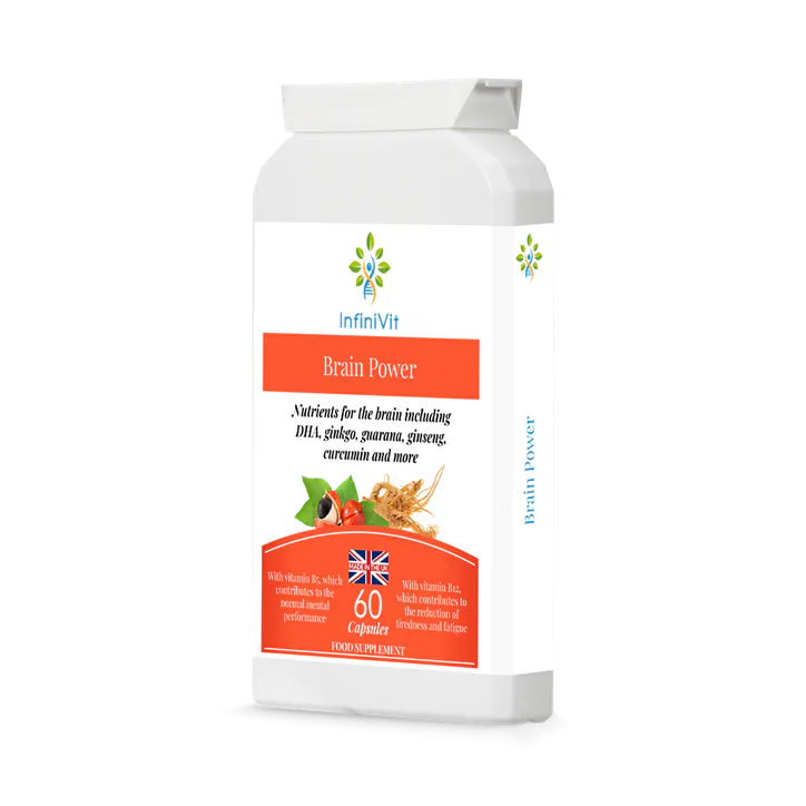 InfiniVit Brain Power 60 Capsules, additional product view 3