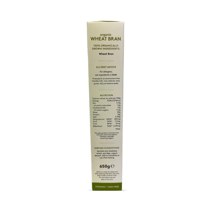 Alara Wheat Bran Oat 650 g detail 3