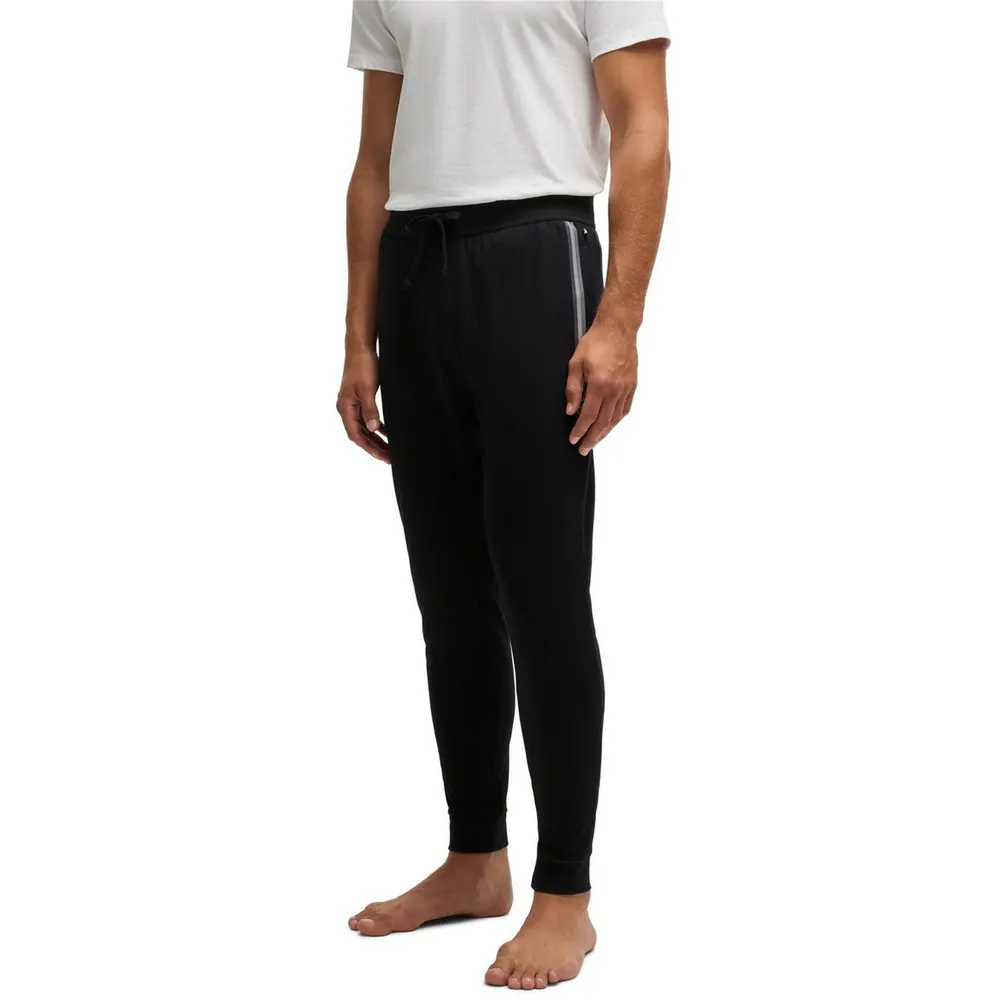 Boss Mens BOSS Streamlined Fleece Joggers with Logo Detail (Authentic) detail 3