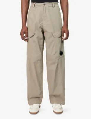 CP COMPANY Microreps Boxy-Fit Cotton Trousers detail 3