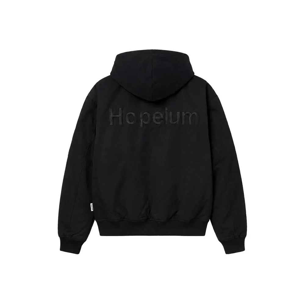 Hopeium Hopeium Hooded Bombe Sn64 in Black, additional product view 2