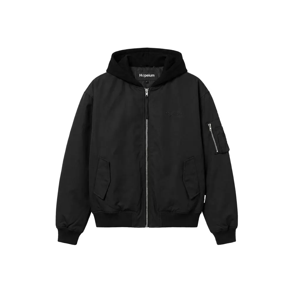 Hopeium Hopeium Hooded Bombe Sn64 in Black – Clothing