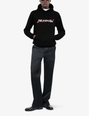 THE KOOPLES Logo-print cotton-jersey hoody detail 2
