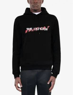 THE KOOPLES Logo-print cotton-jersey hoody detail 3