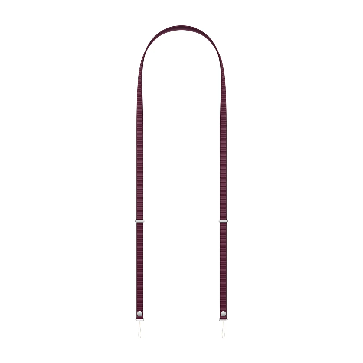 Apple Crossbody Strap – Burgundy