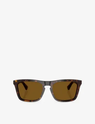 BURBERRY BE4434 Square-Frame Acetate Sunglasses