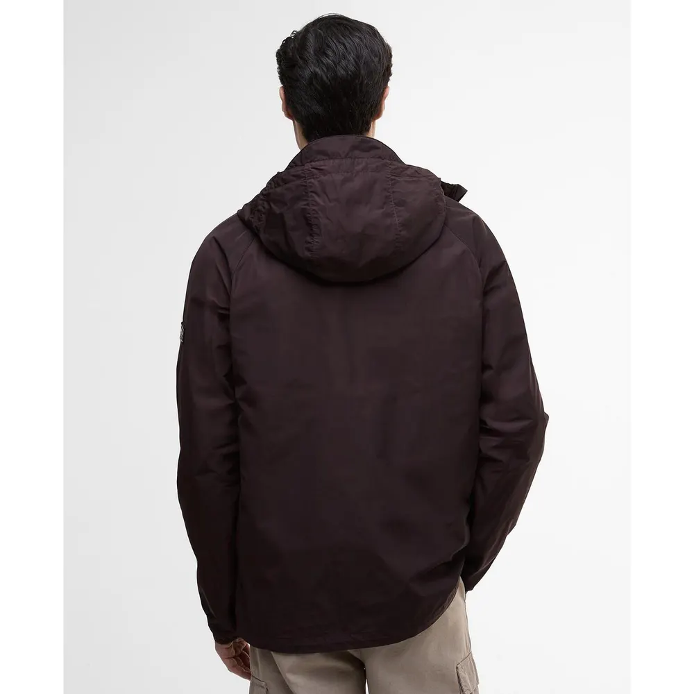 Barbour International Men's Peckett Water Resistant Hooded Long Sleeve Rain Anorak detail 3