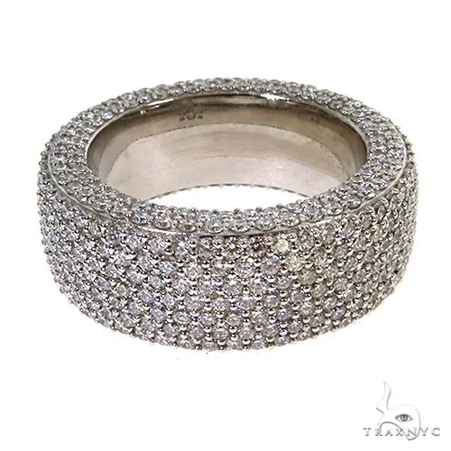 RINA - For Him CUSTOM Men's Diamond Wedding Band 67620 in Rose Gold / 10.5 – Ring