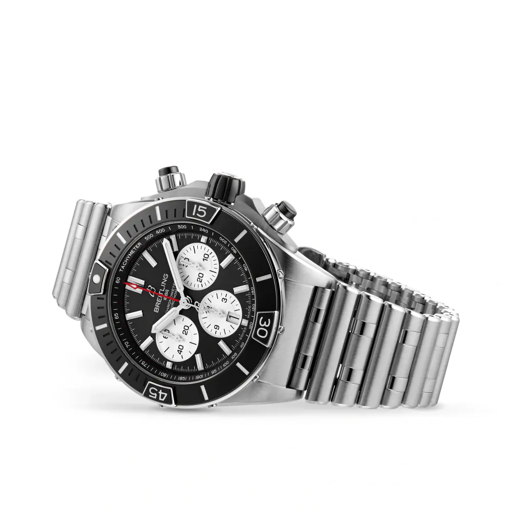Breitling Super Chronomat B01 44 Stainless Steel Watch detail 3