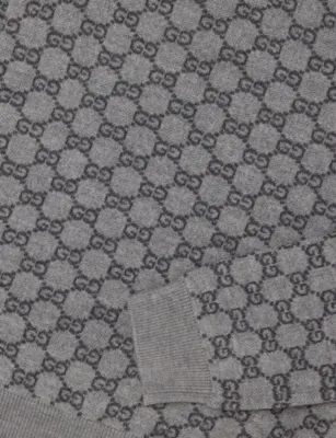 GUCCI GG Jacquard Wool Jumper - 8 years detail 2