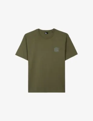 THE KOOPLES Branded-Crest Short-Sleeved Cotton-Jersey T-Shirt