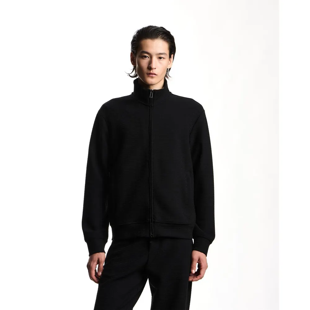 Emporio Armani Men's Full Zip Fleece detail 3