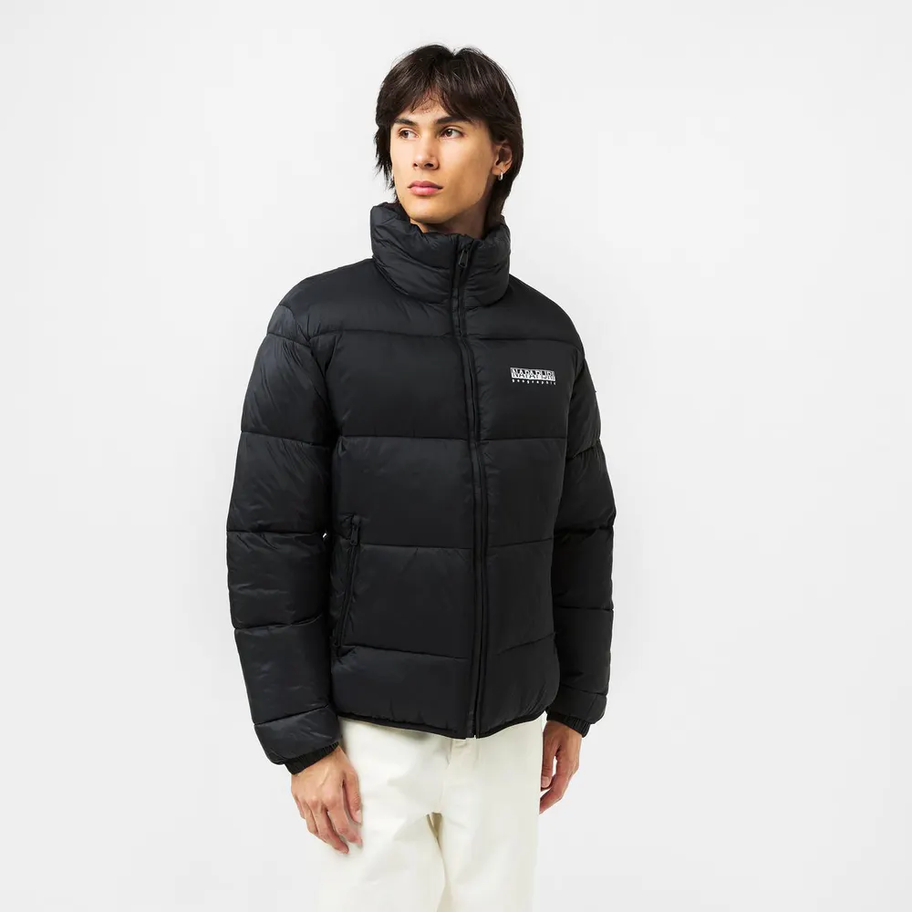 Napapijri Men's Suomi Waterproof Long Sleeve Short Puffer Jacket detail 3