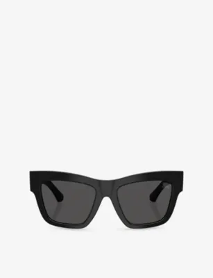 BURBERRY BE4449 Square-Frame Acetate Sunglasses