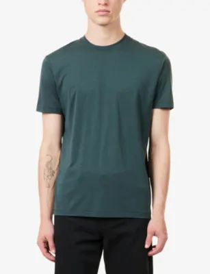 TOM FORD Relaxed-Fit Crew-Neck Cotton-Blend T-Shirt detail 3