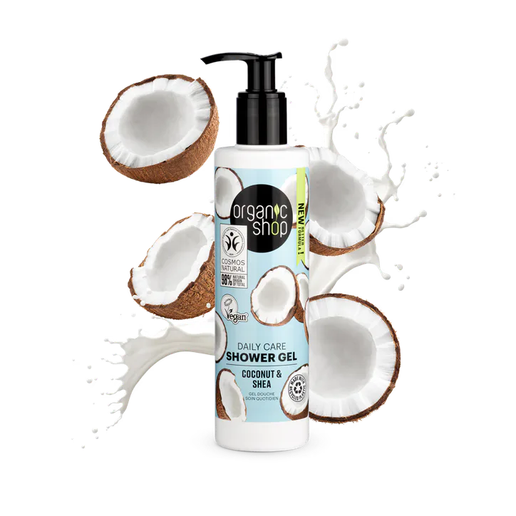 Organic Shop Daily Care Shower Gel Coconut & Shea 280ml detail 2