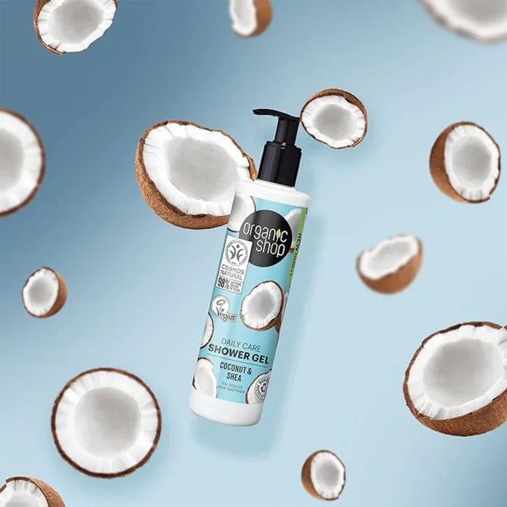 Organic Shop Daily Care Shower Gel Coconut & Shea 280ml detail 3