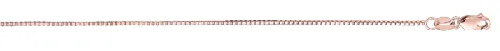 JALGAS - ROYAL CHAIN GROUP 14k Yellow Gold Shiny Classic Box Chain 0.8mm 38098 in 24 Inches – Chain