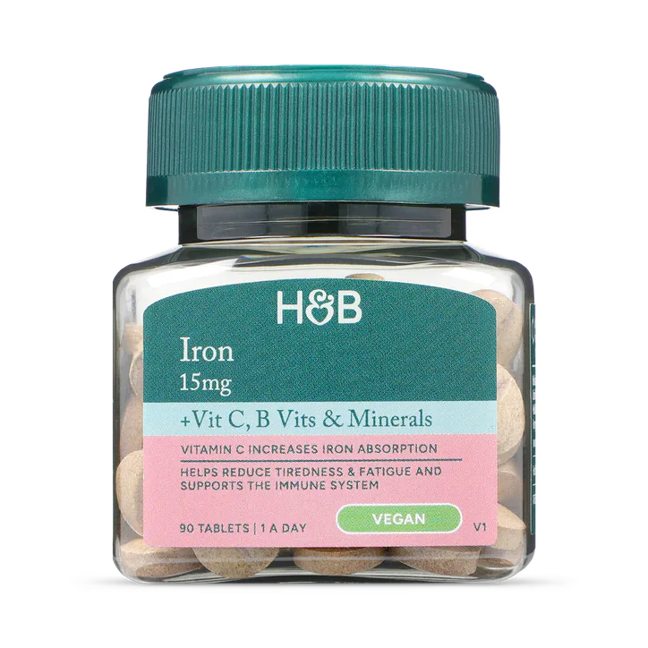 For Him Iron + B Vits, Vit C & Minerals 15mg 90 Tablets detail 2