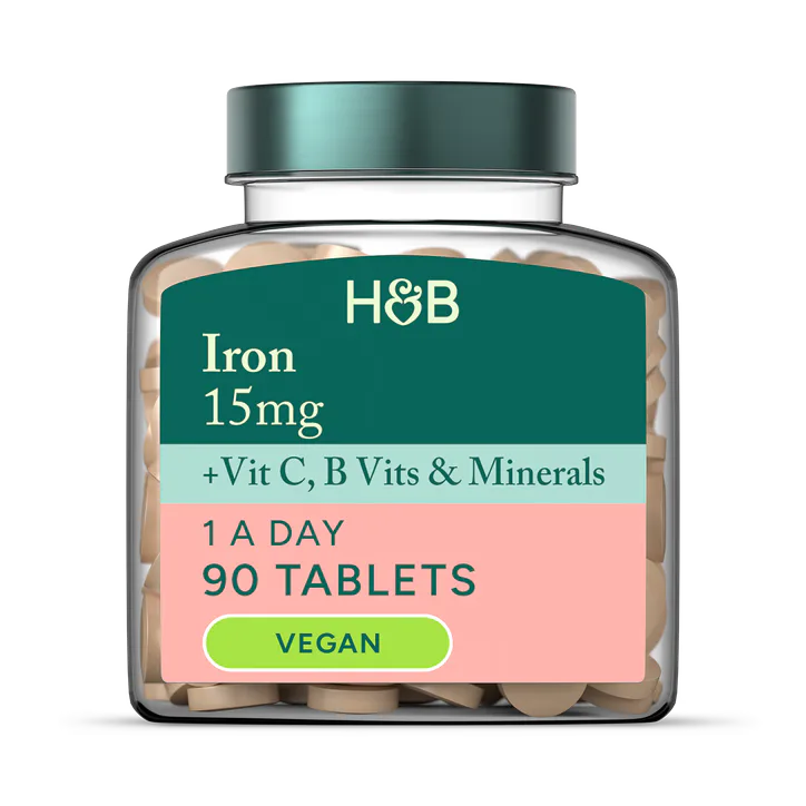 For Him Iron + B Vits, Vit C & Minerals 15mg 90 Tablets